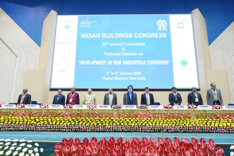 24th Annual Convention and National Seminar on “Development of New Greenfield Townships”
